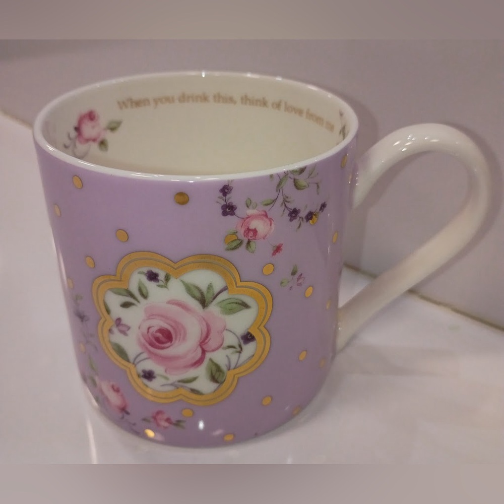 Royal Albert New Country Rose Bone China Mug, NEW
